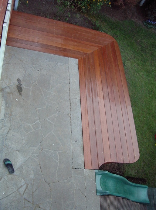 Extension de terrasse en bois (2005)