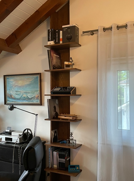 Etagère pour décrochement