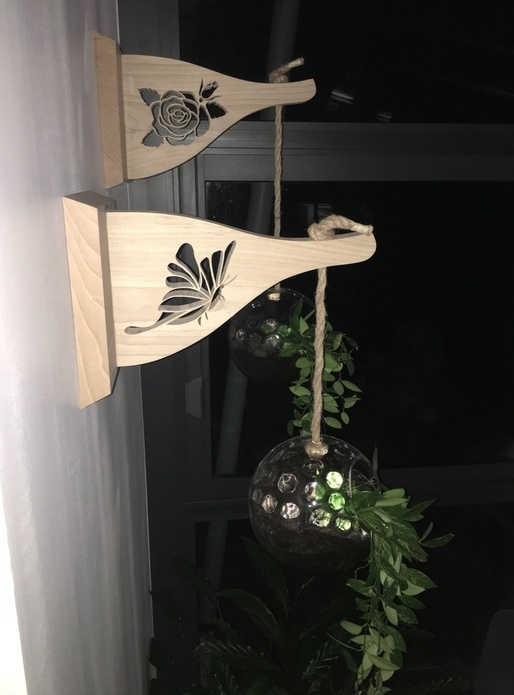 Potences pour plantes d'intérieur en hêtre