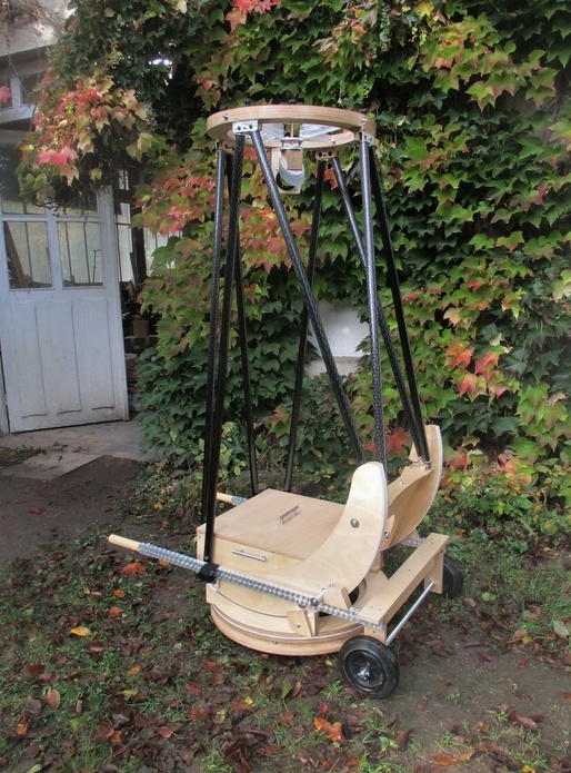 Brouette pour télescope