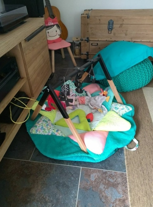 Portique d'eveil enfant démontable