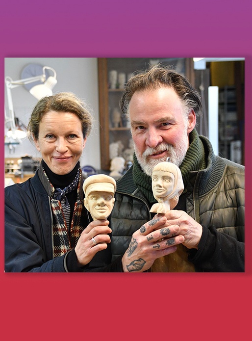 Des marionnettes pour l'acteur-scénariste et metteur en scène Bouli Lanners