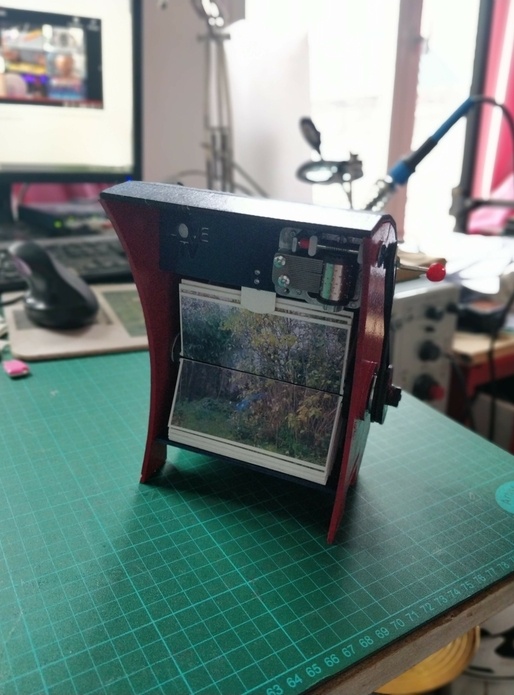 Mutoscope (l'ancêtre du cinéma) avec musique