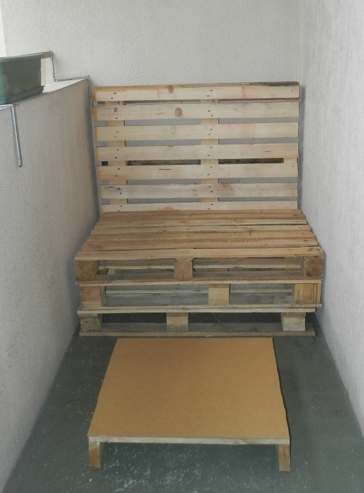 Salon de balcon  table basse