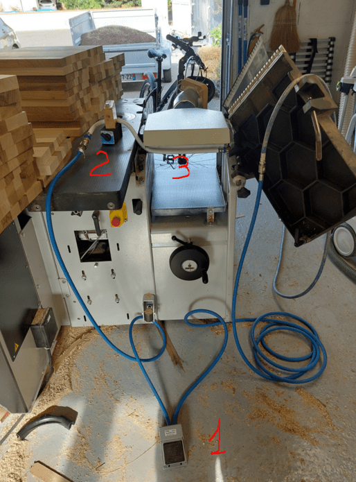 Dispositif de dispersion des copeaux