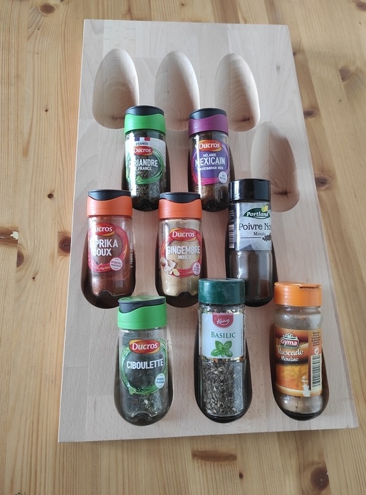 Range épices, on ce décarcasse