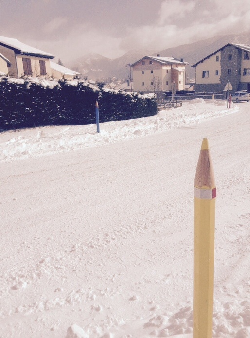 Poteaux bord de route