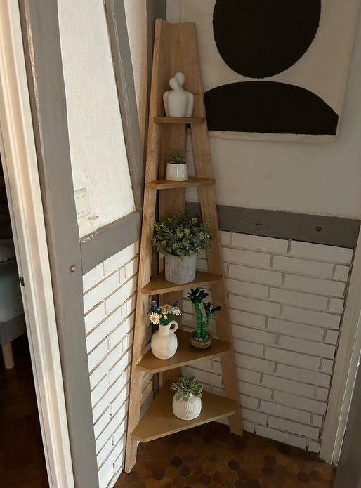 Etagère triangle