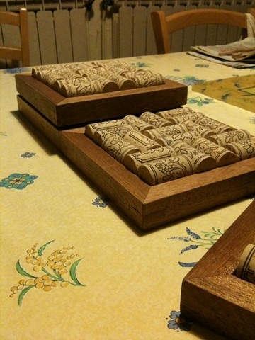 Dessous de plat en bouchons de liège