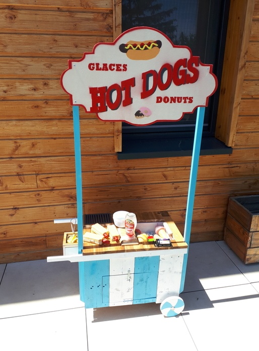 Stand de hot dog