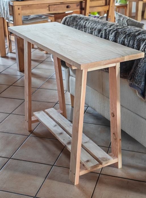 Console de couloir en bois