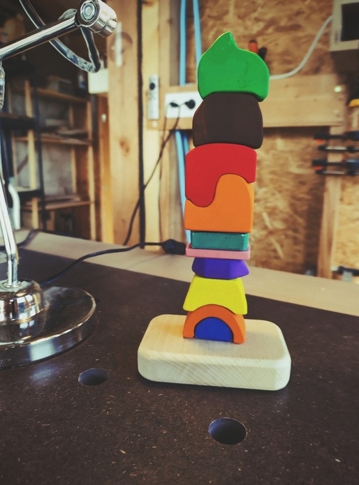 Jeu en bois * inspiration Montessori