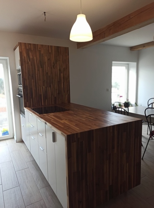 Pose cuisine I..A et plan de travail continu