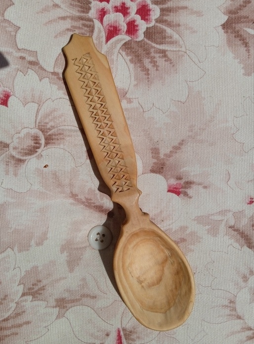 Cuillère cèdre bleu