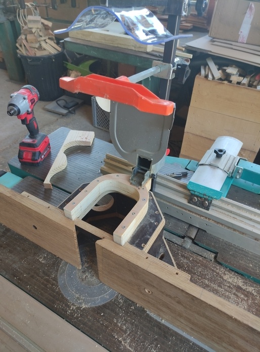 Coiffe de protection toupie