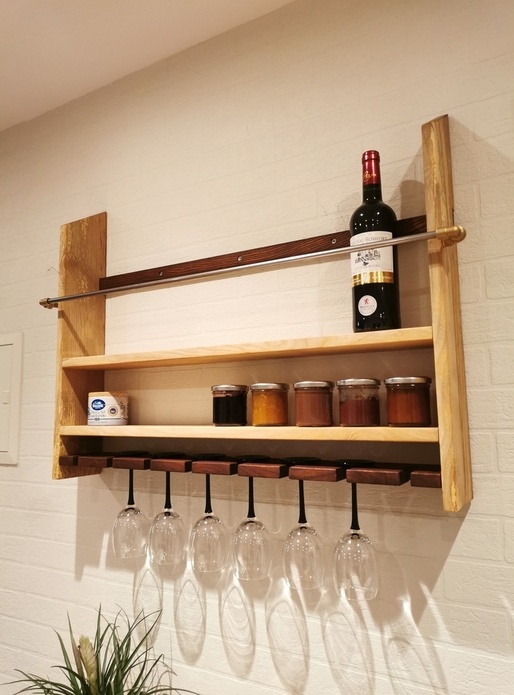 Étagère à bouteille/verre