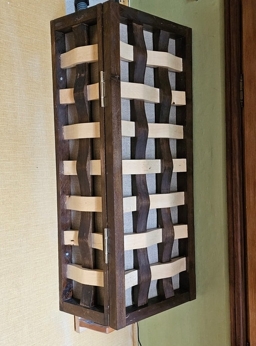 Un tricot pour cacher mon compteur