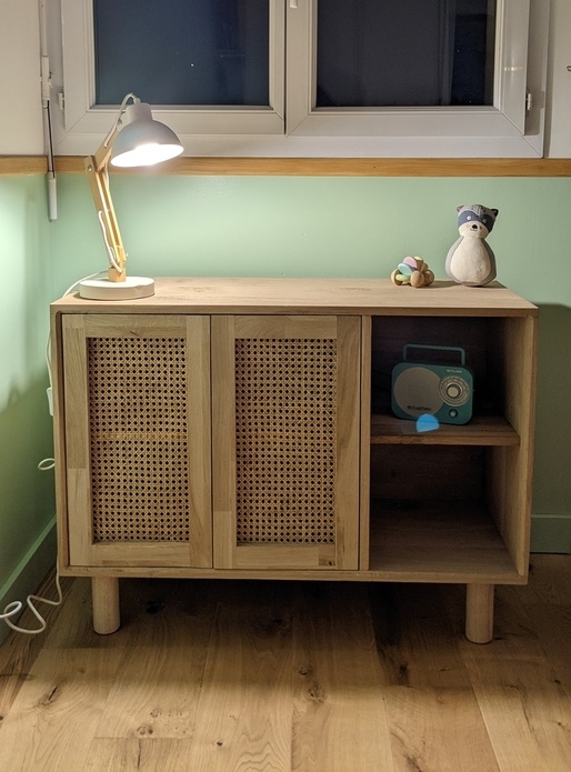 Première commode bibliothèque pour premier né