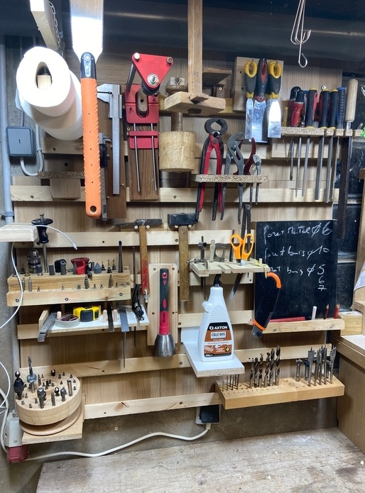 French cleats outillage bois