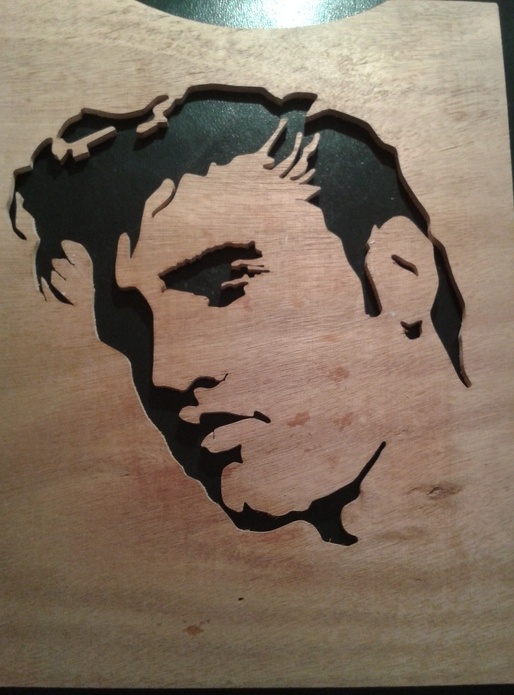 Mon premier portrait ................. le KING