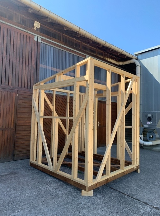 Structure ossature bois