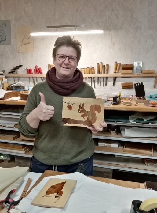 Stage de découverte de la marqueterie