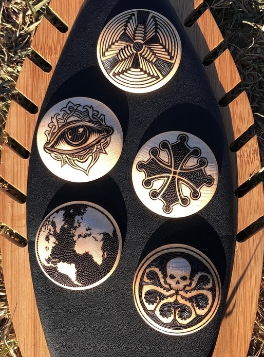 Cabochons pyrogravées, de nouvelles idées ?