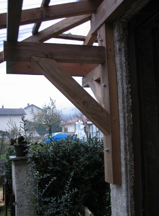 Bon c'est pas vraiment un meuble, mais c'est fait l'ancienne...