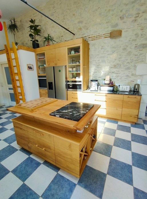 Cuisine en chêne