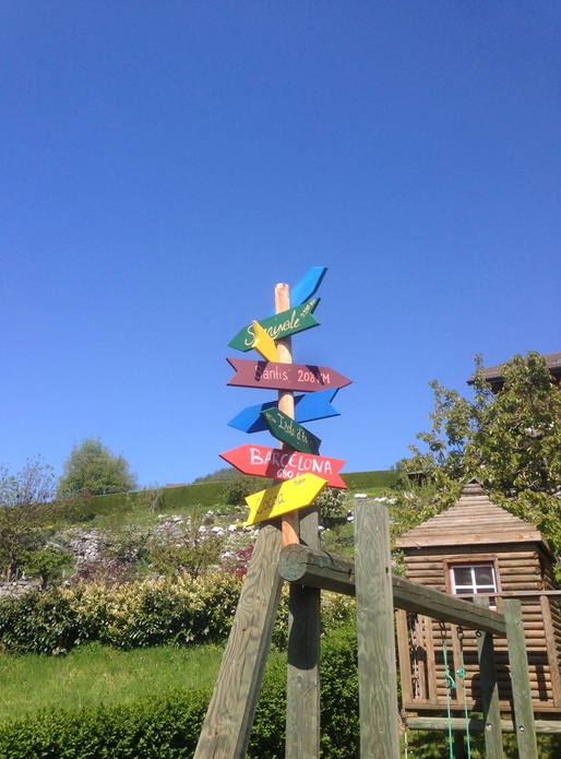 Panneau de destinations