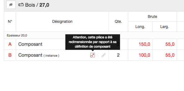 OpenCutList 1.3.0 : Prise en charge des transformations sur les composants