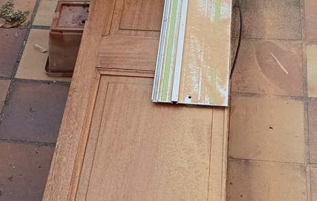 Comment j'ai redonné vie à des portes de placard Louis iks ve un bâton