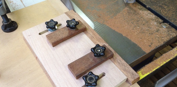 Gabarit de découpe des douelles