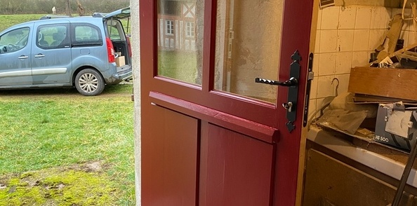 Une porte pour l'atelier ...!