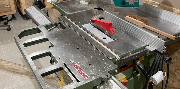 Conversion 400v/200v et remise en état d'un combiné Robland