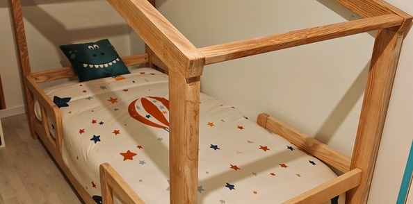 Mon premier vrai projet - Encore un autre lit cabane