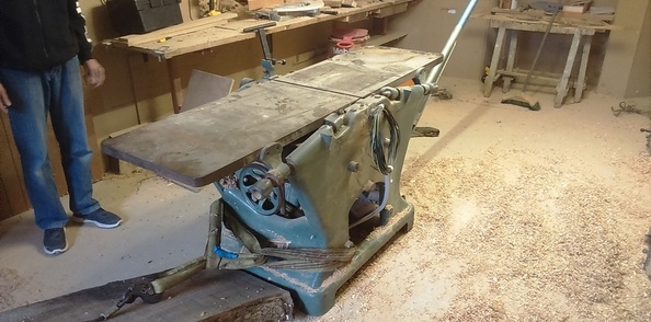 La machine à la sortie de l'atelier en 2015