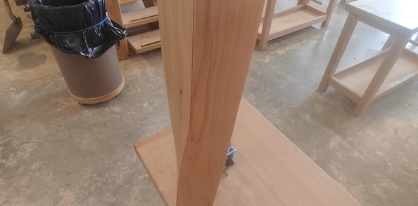 Réalisation d'un pied torse à la toupie