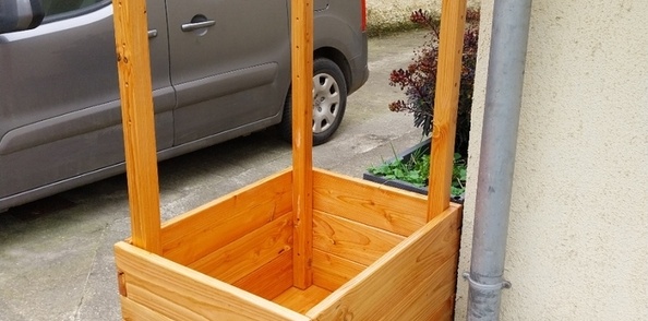 Jardinière cloison.