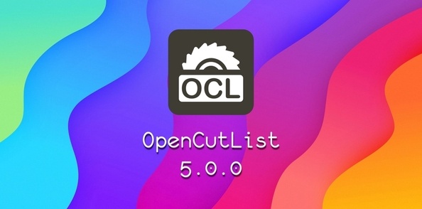 OpenCutList 5.0.0 : Vues éclatées, Placages et Outils pratiques