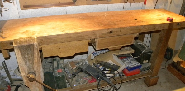 Rénovation de mon établi