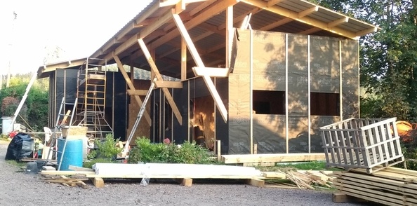 Bâtiment ossature bois