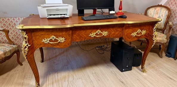 Restauration d’un bureau Louis 15