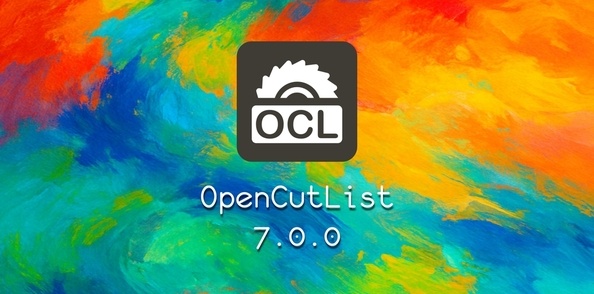 OpenCutList 7.0.0 : Une foule de nouveautés