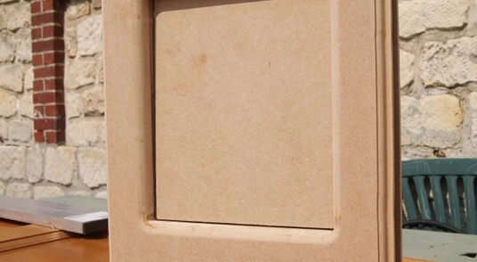 Chatière : Vue de face