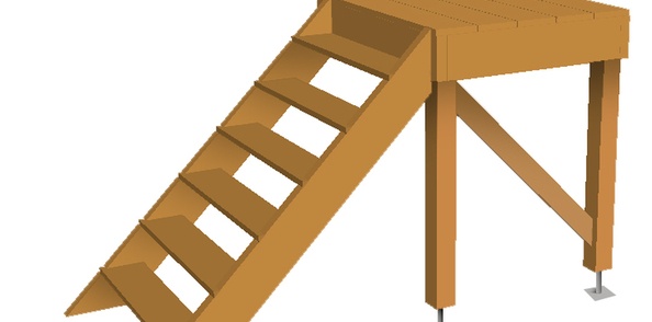Escalier extérieur