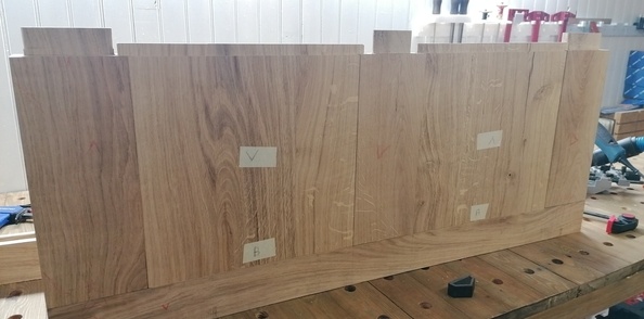 Réalisation d'une copie de Rallonge de Table en Chêne au look rustique/ancien