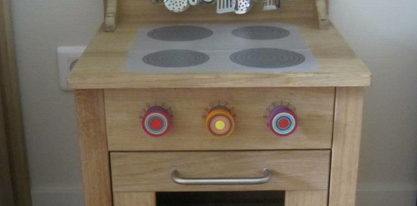 Cuisinière enfant - réalisation
