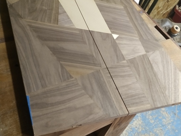 résultat avant ponçage