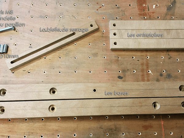 Voici les pièces réalisées dans la journée...